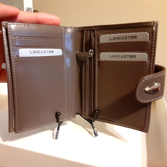Lancaster Paris Snap Trifold wallet